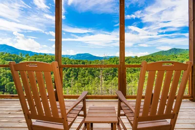 Gatlinburg Vacation Rental with mountain view