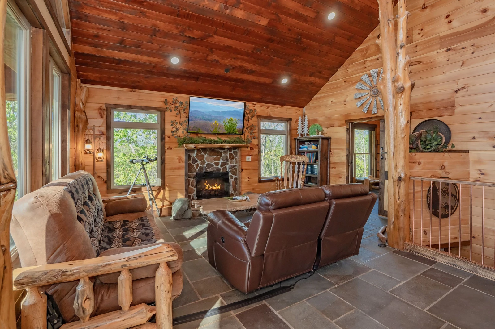 Birds Perch Bluebird