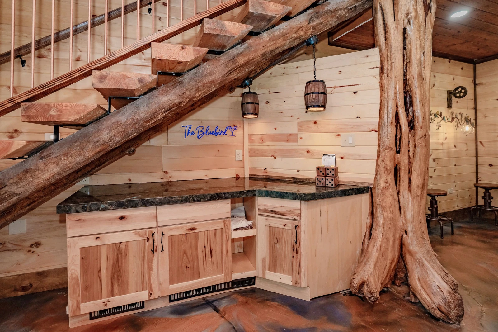 Birds Perch Bluebird