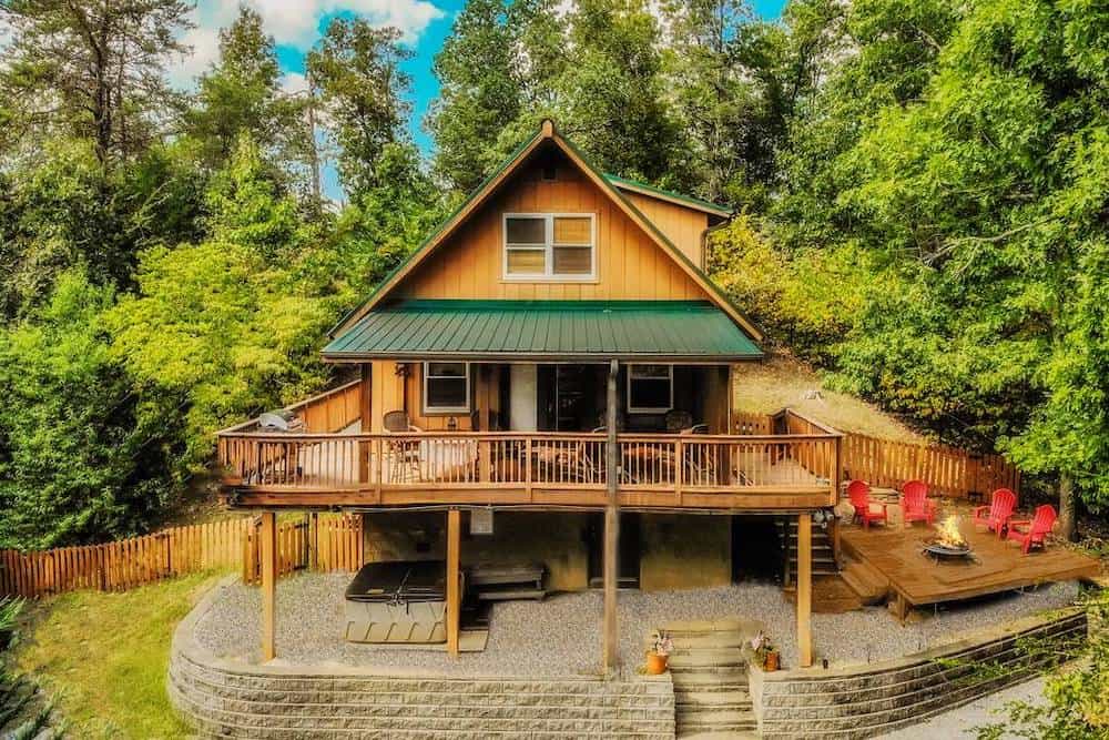 southern treasure 3 bedroom cabin in pigeon forge