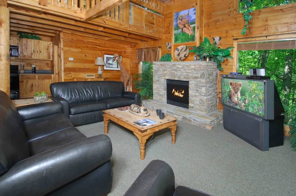 one of the 1 bedroom rental cabins near pigeon forge tn