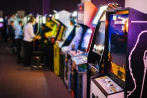 arcade with multiple games