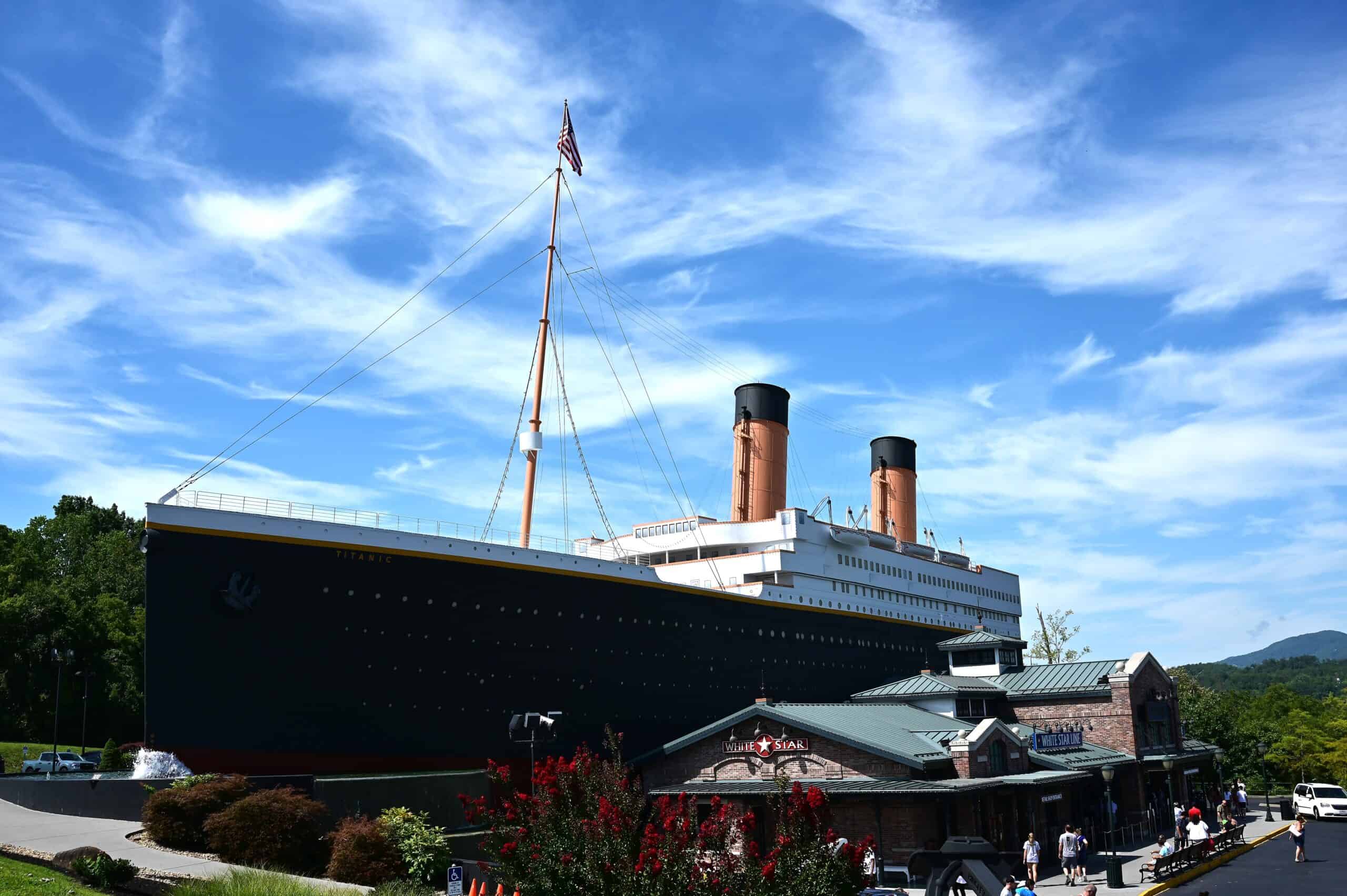 titanic museum fun things to do in pigeon forge for adults